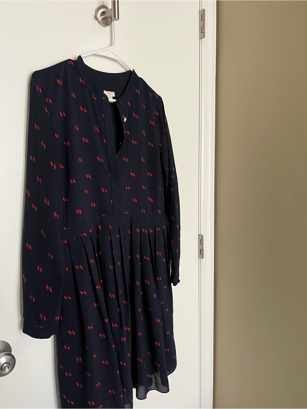 J. Crew Business Casual Navy Dress